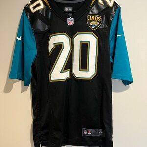 Jalen Ramsey Nike Jags Black and Teal Number 20 Jersey